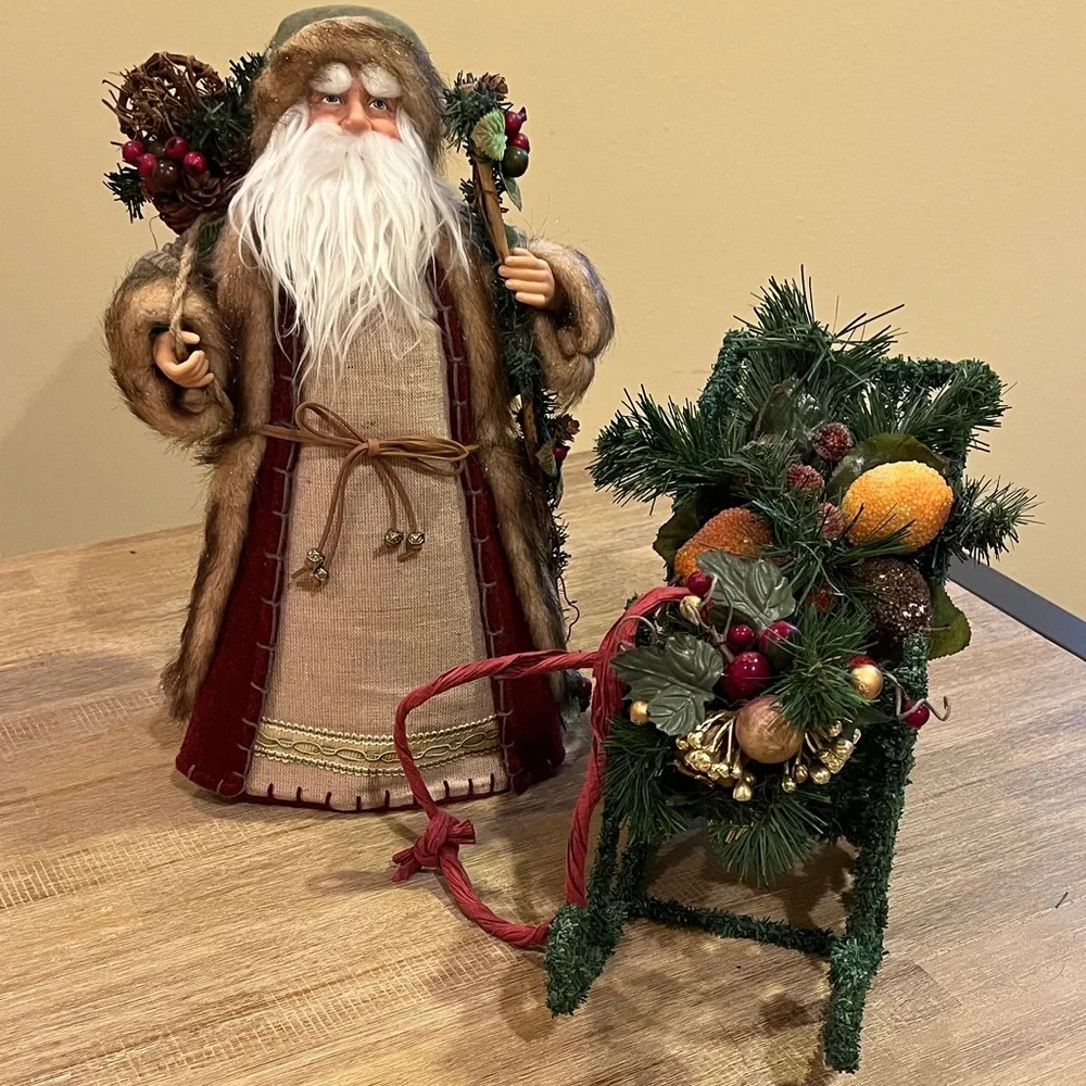 Santa’s Sleigh Decoration